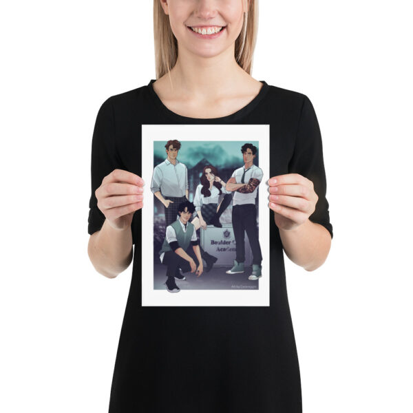 BCA Character Art Poster
