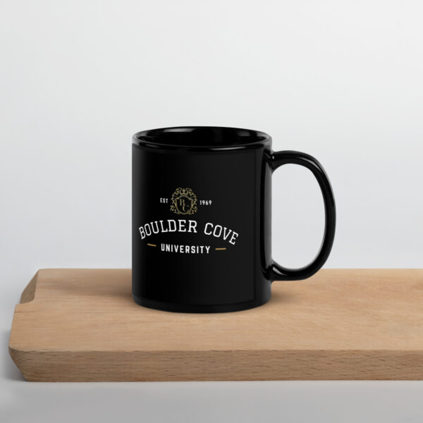 BCU Black Glossy Mug